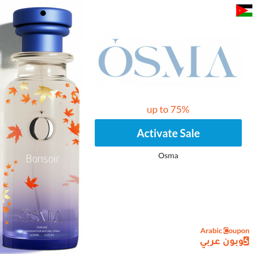 Osma Sale and Offers up to 75% in Jordan - 2025