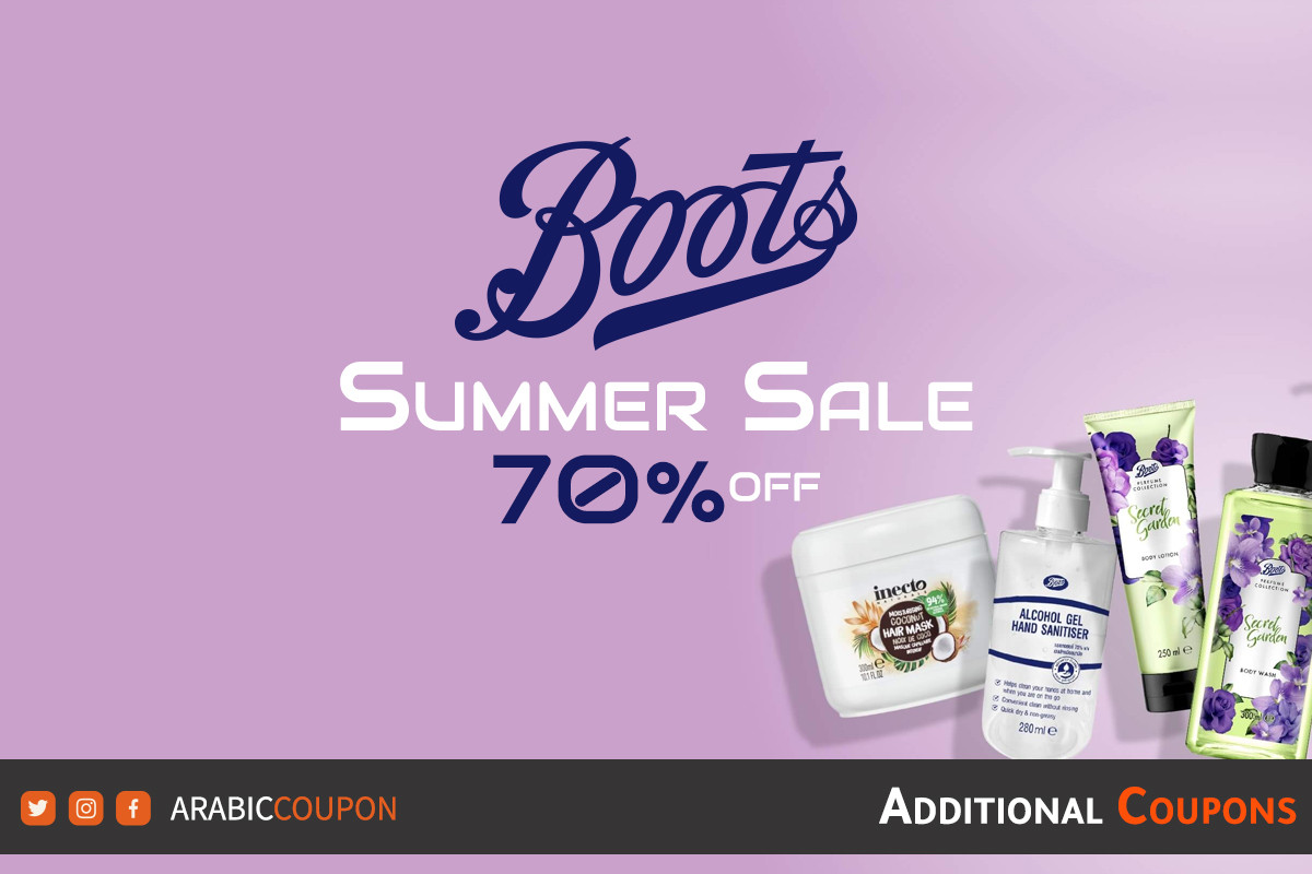 Boots Pharmacy Jordan announced 70 Sale